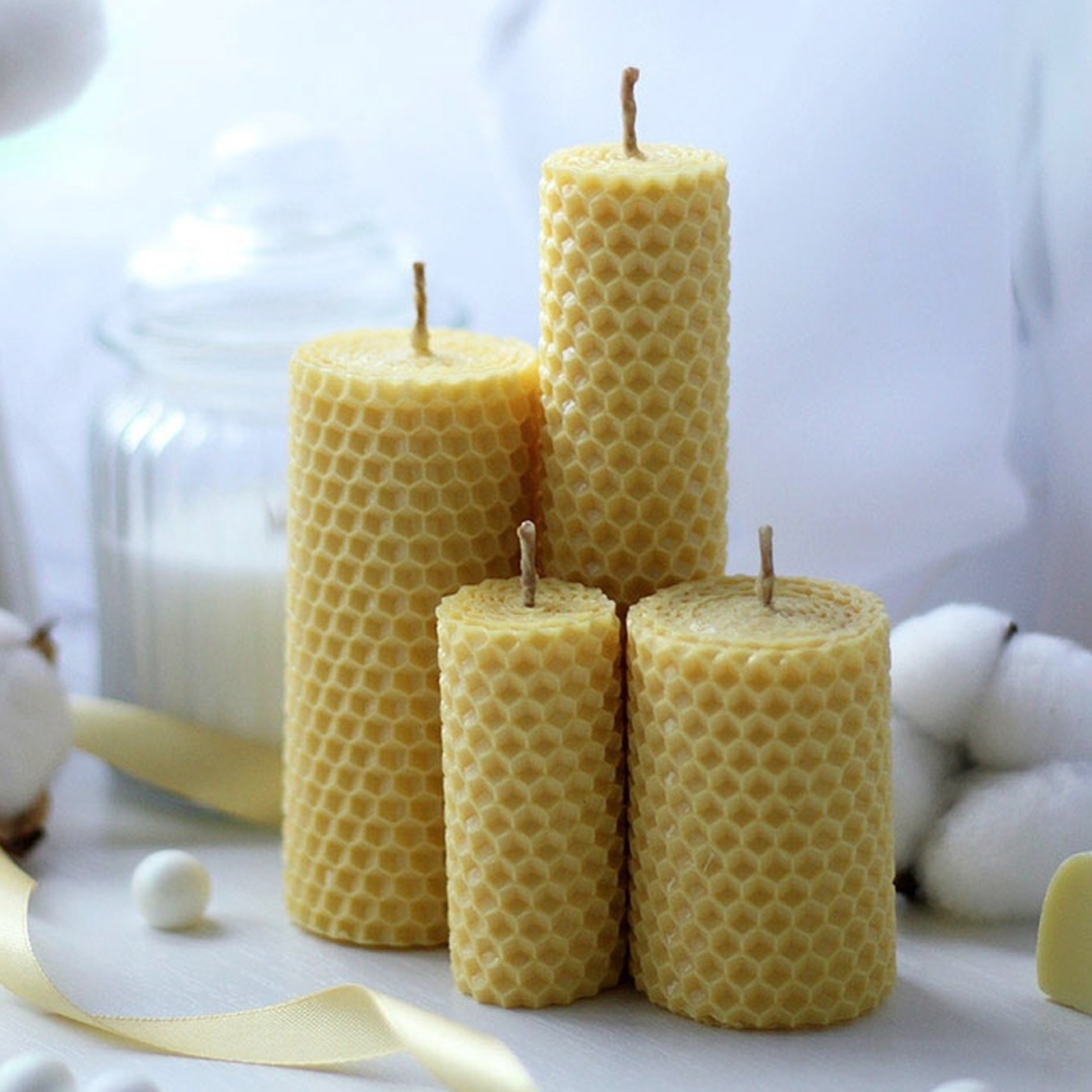 CrAfterWork Beeswax Candles Safety Harbor Public Library